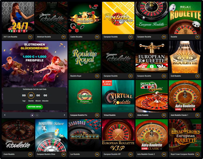 List live games in BetAmo casino
