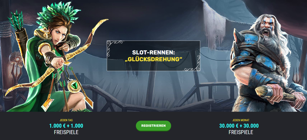 BetAmo Slot-rennen, image registration banner
